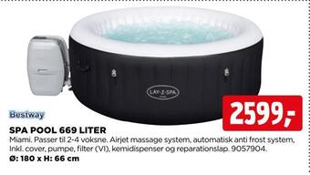 Spa pool 669 liter