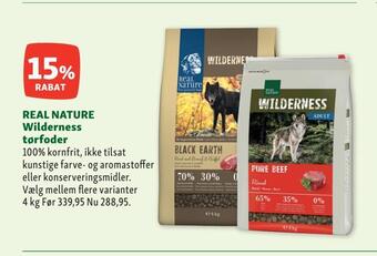 Maxi Zoo Real nature wilderness tørfoder tilbud