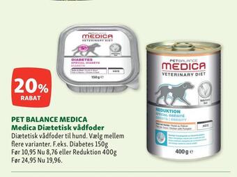 Maxi Zoo Pet balance medica medica diætetisk vådfoder tilbud