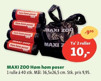 Maxi zoo høm høm poser