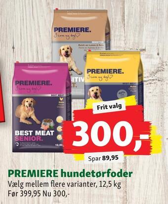 Maxi Zoo Premiere hundetørfoder tilbud