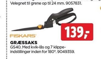 Fiskars græssaks