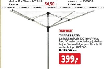 jem & fix Leifheit tørrestativ tilbud