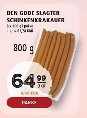 Den gode slagter schinkenkrauer