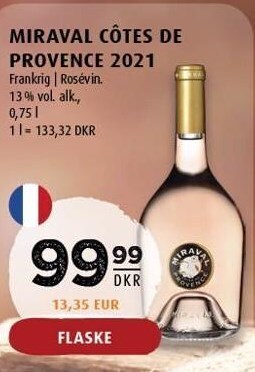 Scandinavian Park Miravel côtes de provence 2021 tilbud