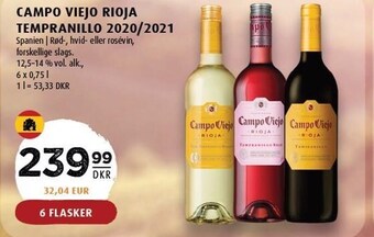 Scandinavian Park Campo viejo rioja tempranillo 2020/2021 - 6 flasker tilbud