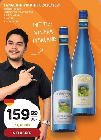 Scandinavian Park Langguth vinothek 2020/2021 - 6 flasker tilbud