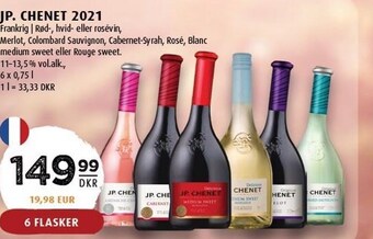 Scandinavian Park Jp. chenet 2021 - 6 flasker tilbud