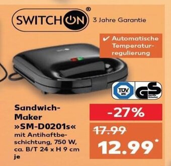 Sandwich-Maker »SM-D0201s<<