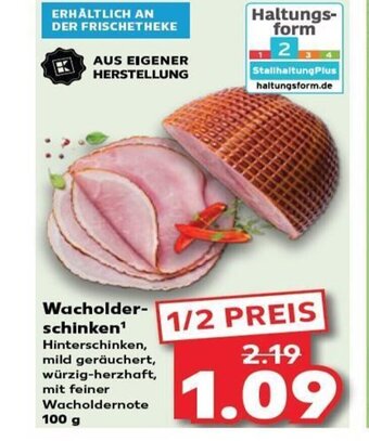 Kaufland Wacholder- schinken¹ tilbud