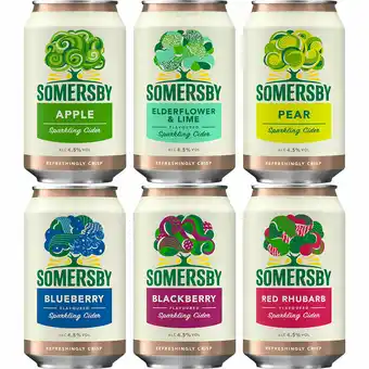 Netpris Somersby blandet smagskasse 24 x 330ml tilbud