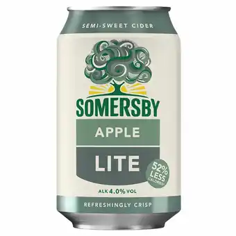 Somersby apple lite 4% 24 x 330ml