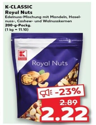 Kaufland K-CLASSIC Royal Nuts tilbud