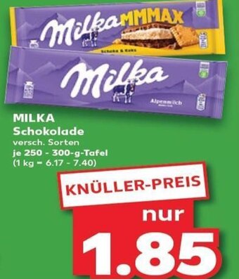 Kaufland MILKA Schokolade tilbud