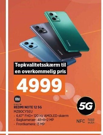 Xiaomi redmi note 12 5g