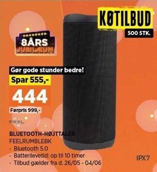Bluetooth-højttaler
