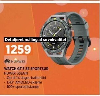 Power Huawei watch gt 3 se sportsur tilbud