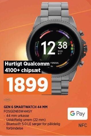 Power Gen 6 smartwatch 44 mm tilbud
