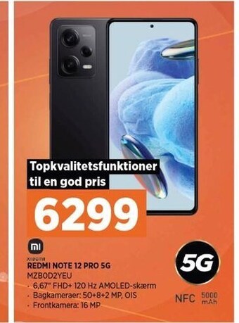 Xiaomi redmi note 12 pro 5g