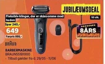 Braun barbermaskine