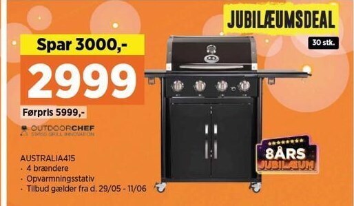 Power Outdoochef grill tilbud