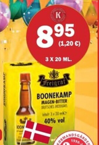 Boonekamp 3 stk. 40% 3 x 20 ml.