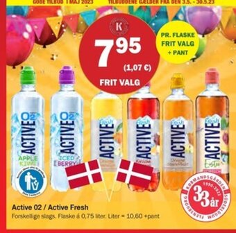 Købmandsgården Active 02 / Active Fresh tilbud