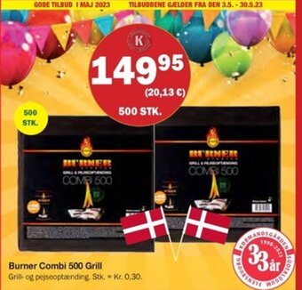 Burner Combi 500 Grill