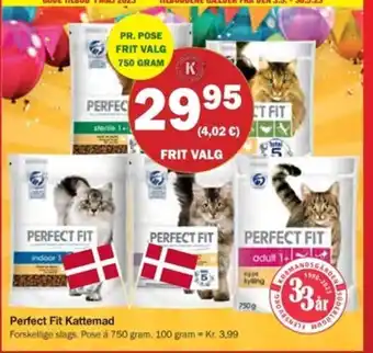 Købmandsgården Perfect Fit Kattemad tilbud