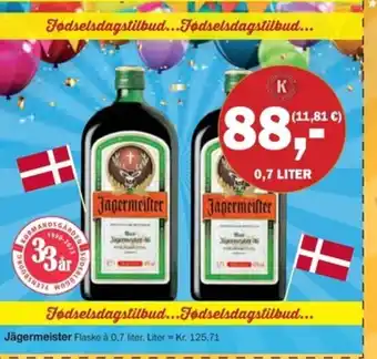 Købmandsgården Jägermeister tilbud