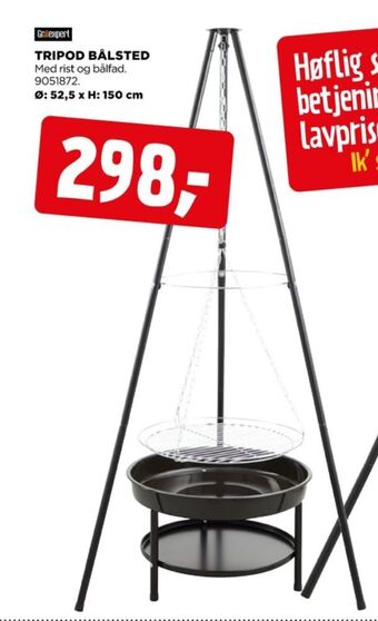 jem & fix Grillexpert bålsted tilbud