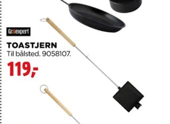 jem & fix Grillexpert toastjern tilbud