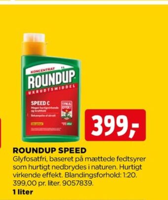 Roundup ukrudtsmiddel