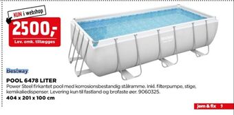 jem & fix Bestway pool tilbud