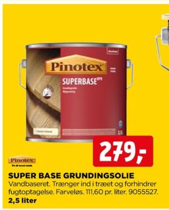 Pinotex grundingsolie