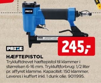 jem & fix Prize hæftepistol tilbud