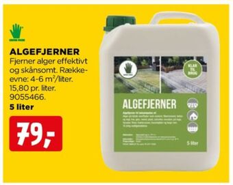 jem & fix Grønne fingre algemiddel tilbud