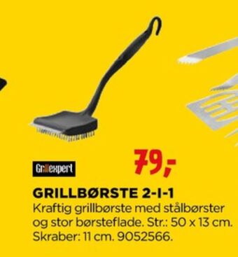 jem & fix Grillexpert grillbørste tilbud