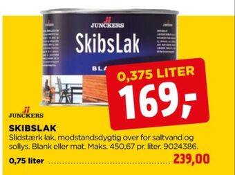 jem & fix Junckers skibslak tilbud