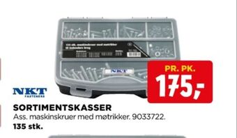 Nkt fasteners sortimentsbokse