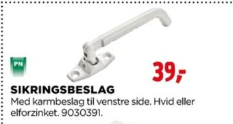 Pn beslag sikringsbeslag