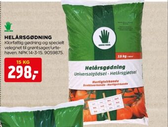 jem & fix Grønne fingre gødning tilbud