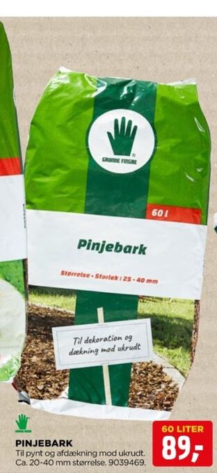 jem & fix Grønne fingre dækbark tilbud