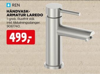 jem & fix Ren håndvaskarmatur tilbud