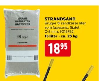 jem & fix Ukendt strandsand tilbud