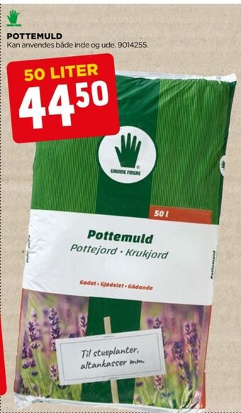 jem & fix Grønne fingre pottemuld tilbud