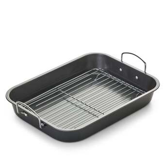 Kop & Kande Bradepande med rist 4 liter 40,5x29,5 cm tilbud