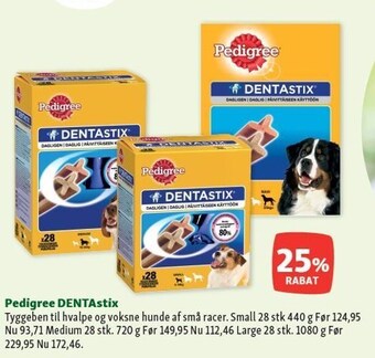 Maxi Zoo Pedigree dentastix tilbud