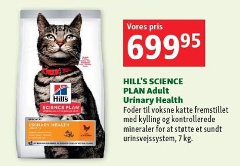 Maxi Zoo Hill's science plan adult urinary health tilbud