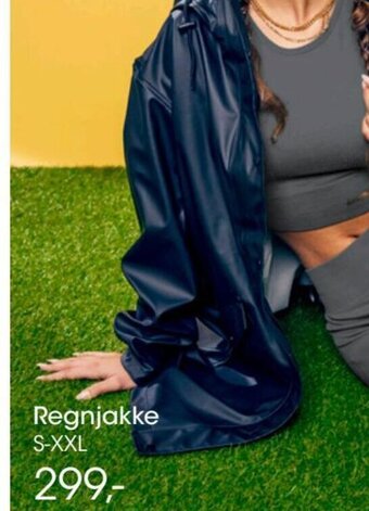 Regnjakke S-XXL